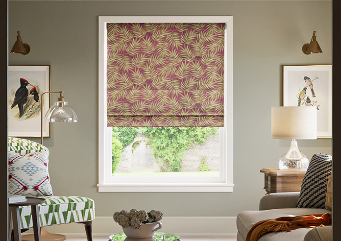 Goa, Vermillion - Roman Blind - Image 3
